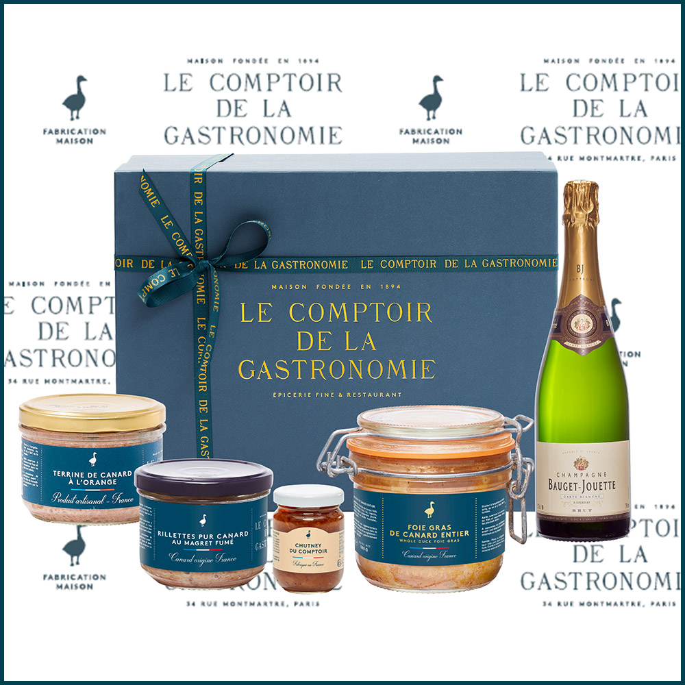 Coffret Cadeau MONTMARTRE - Coffret Gourmand de 5 produits